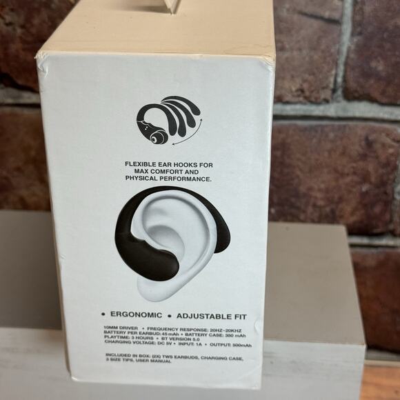 AIRBUDS True Wireless Sport Bluetooth Ear Bud Headphones w/ Charge Case - Picture 4 of 13